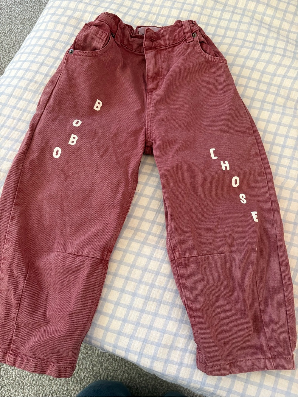 Bobo Choses Kids Barrel Leg Jeans